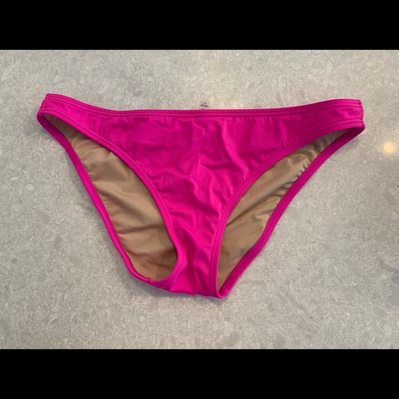 Victoria’s Secret Hot Pink Bikini Bottom - Picture 1 of 3